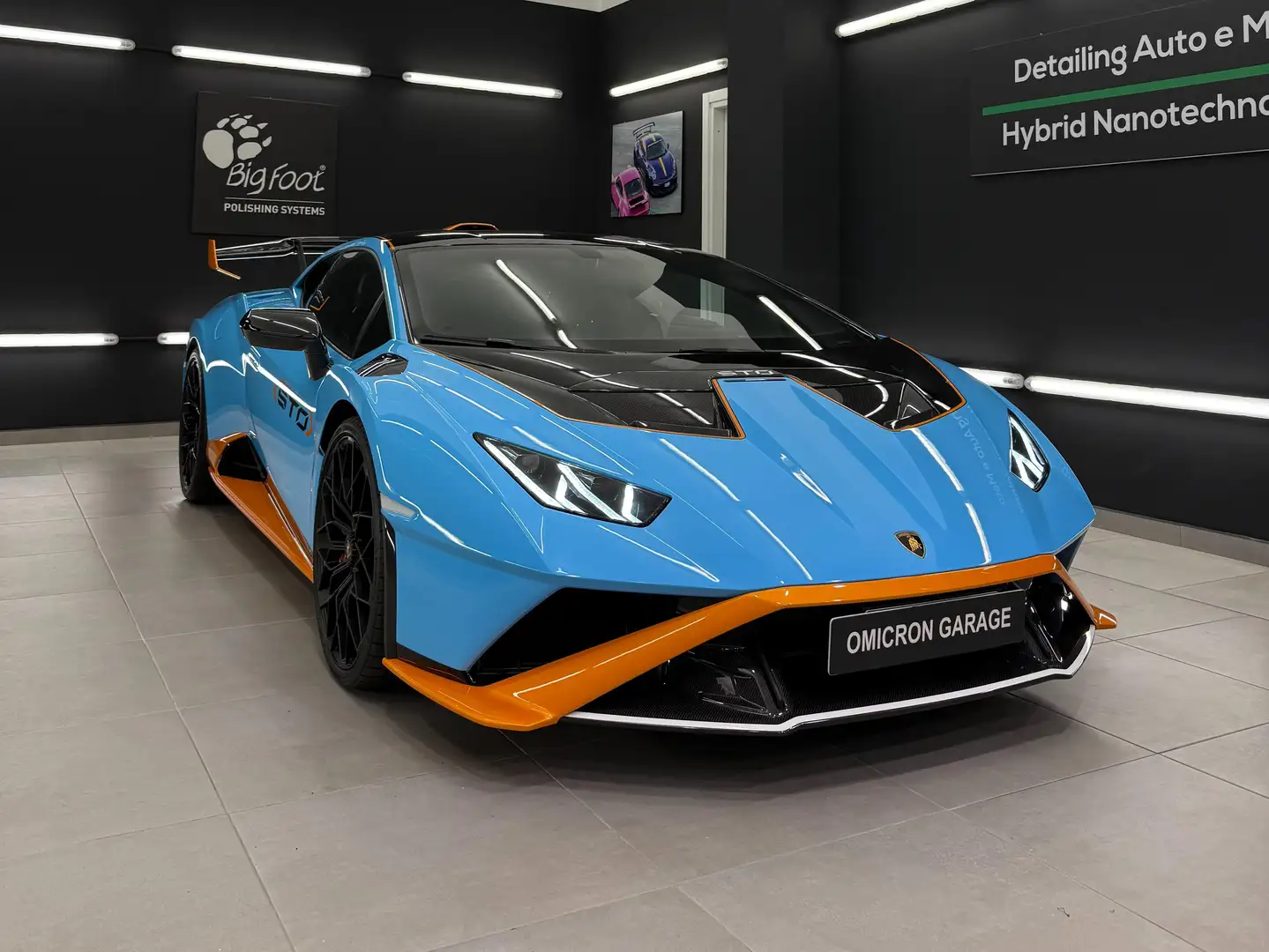 Lamborghini Huracán STO Blu/Azzurro - 1