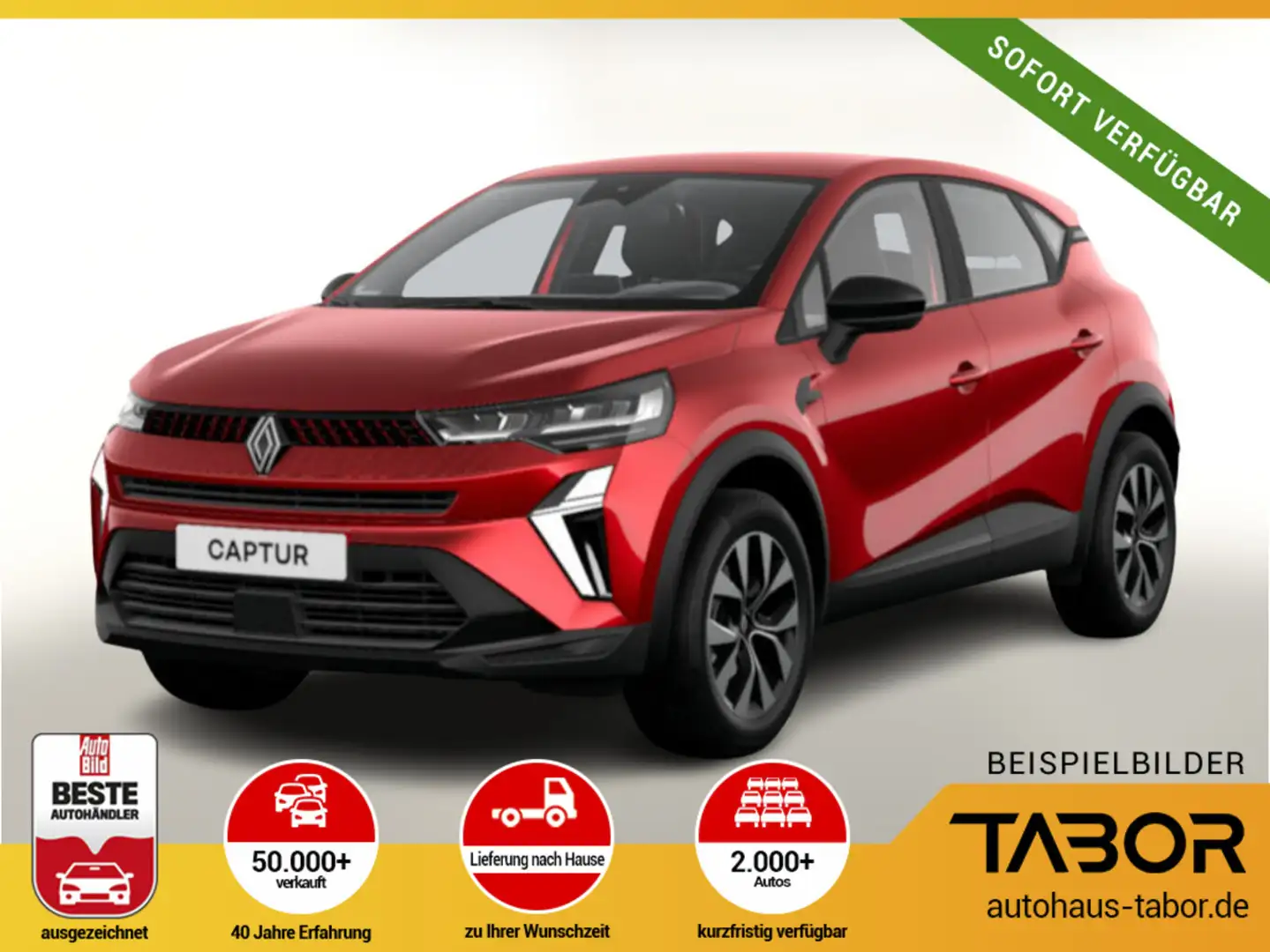 Renault Captur CAPTUR Evolution TCe 100 LPG Kam PDC dig. BordC Rot - 1