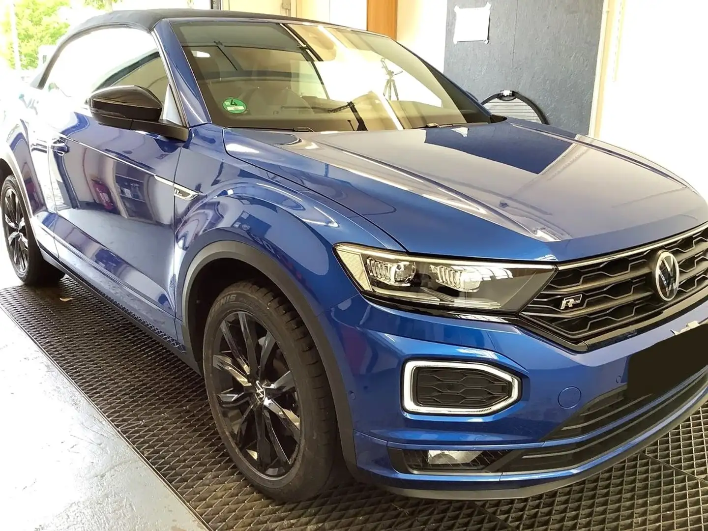 Volkswagen T-Roc Cabriolet R-LINE BLACK STYLE 1.5TSI DSG AHK+KAMERA Schwarz - 2