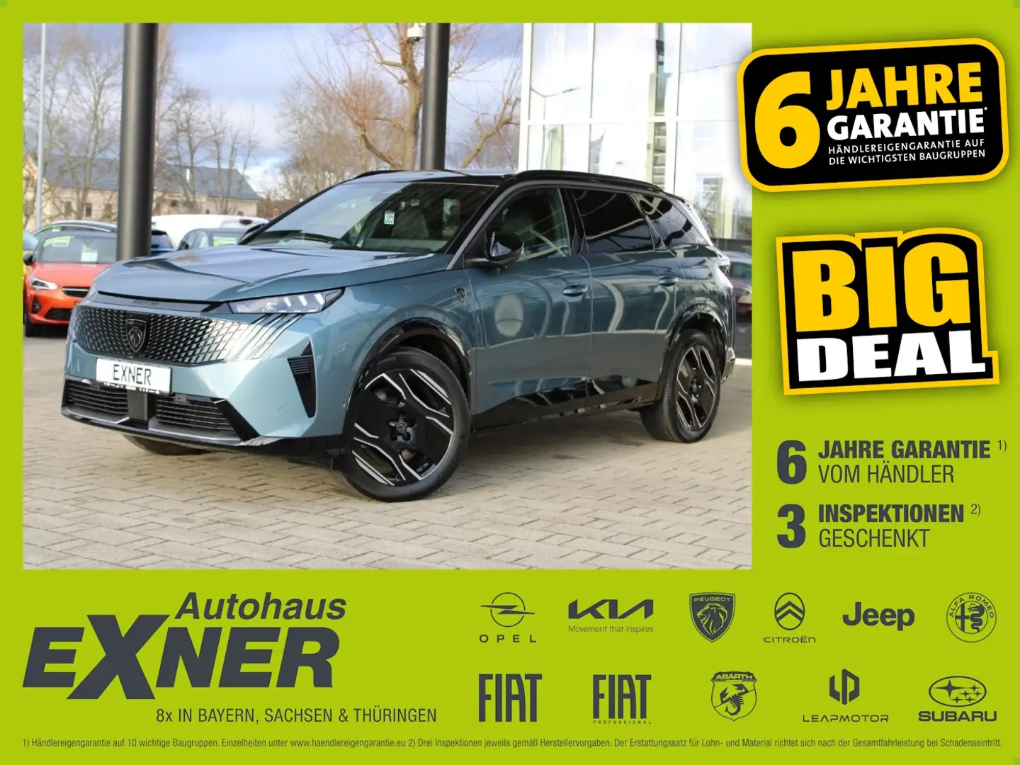 Peugeot 5008 GT *Neues Model* Leder Paket, Panoraglasdach Niebieski - 1