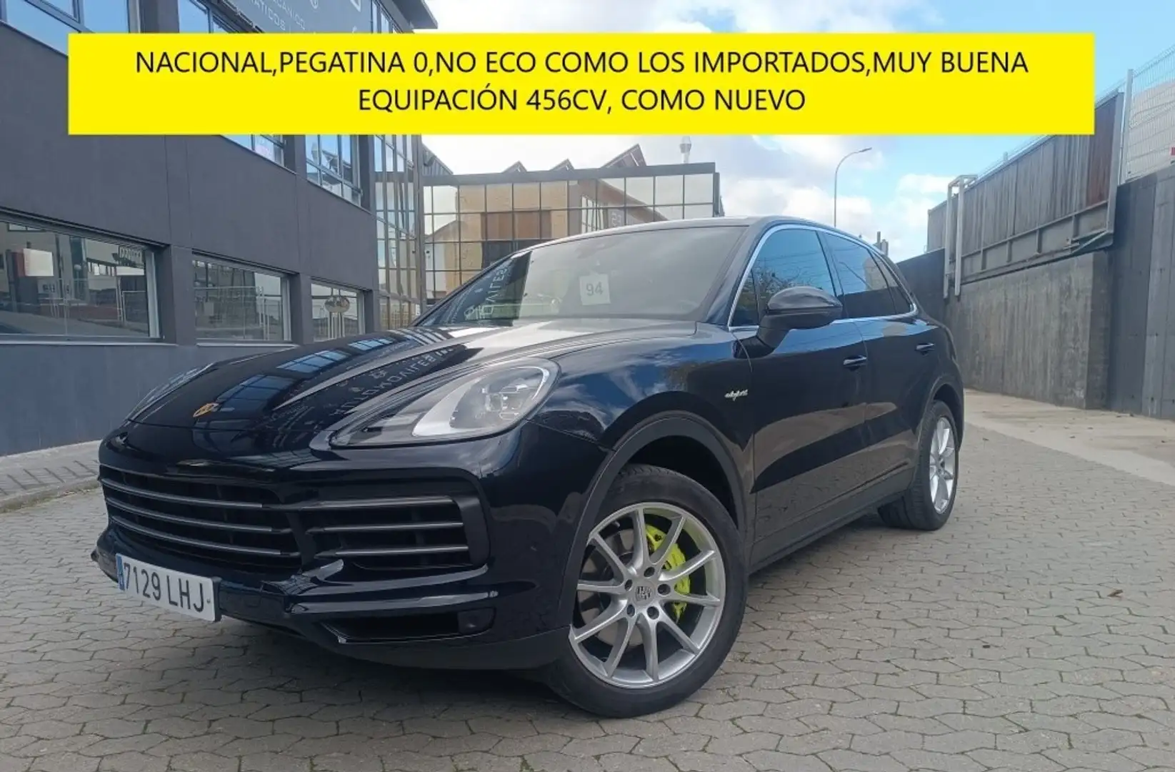 Porsche Cayenne E-Hybrid Aut. Azul - 1