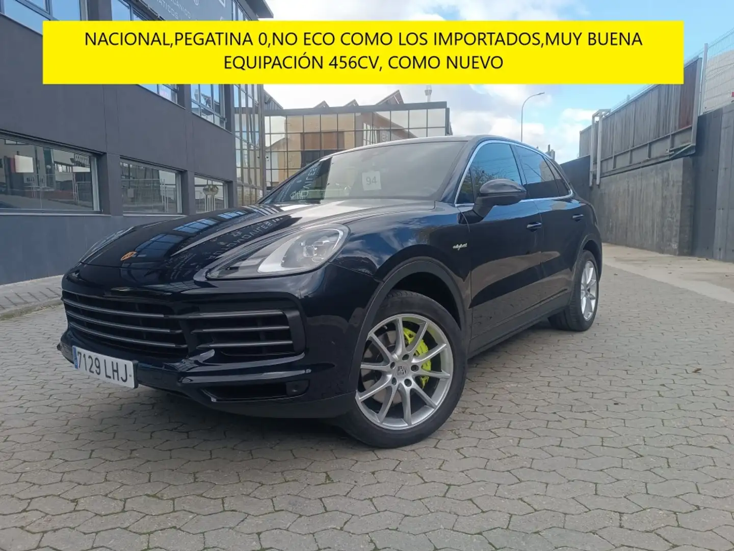 Porsche Cayenne E-Hybrid Aut. Bleu - 1