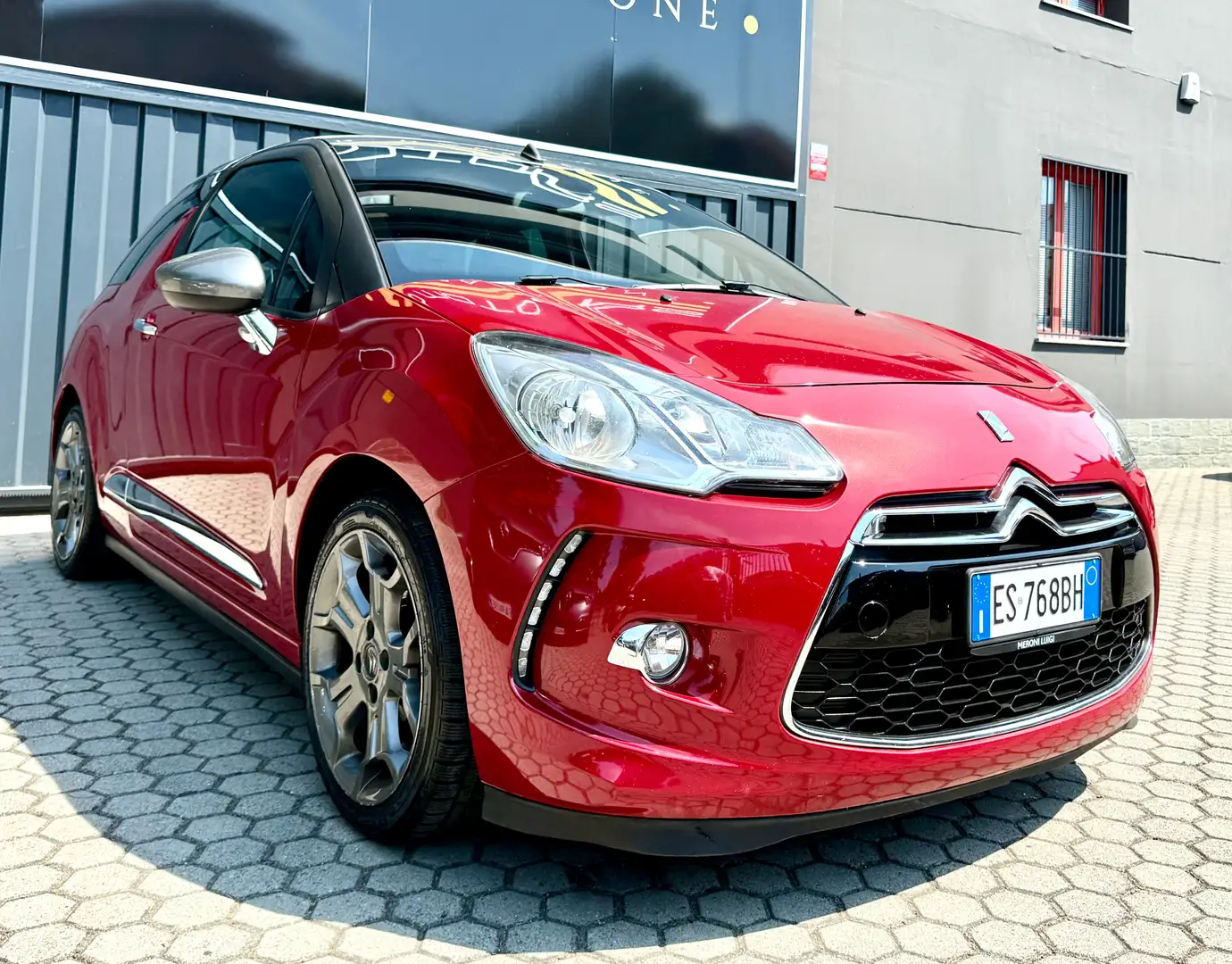 DS Automobiles DS 3 DS3 CABRIO 1.6 e-HDi Airdream Sport Chic CMP6 Rosso - 1