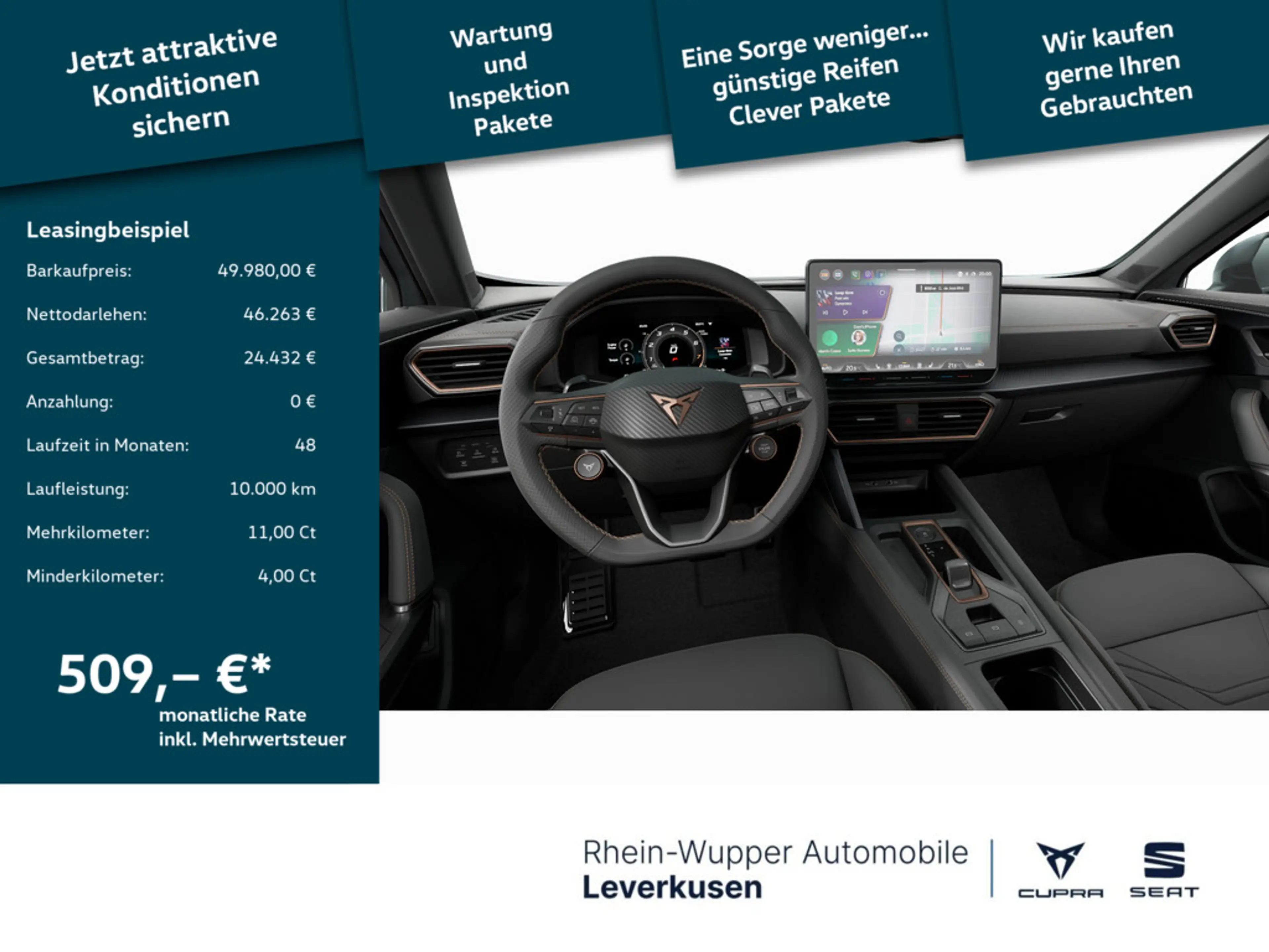 CUPRA Formentor VZ DSG e-Hybrid MATRIX LEDER DCC — photo 2