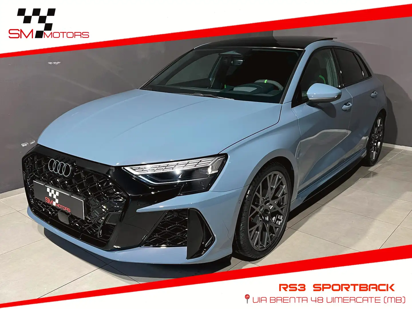 Audi RS3 Sportback 2.5tfsi PRONTA CONSEGNA Gris - 1