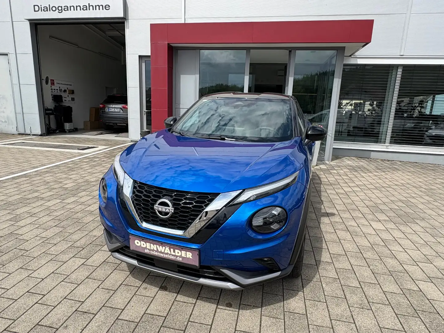 Nissan Juke 1.0 DIG-T N-Design ACC+LED+SHZ+Winterp.+360 Blau - 1