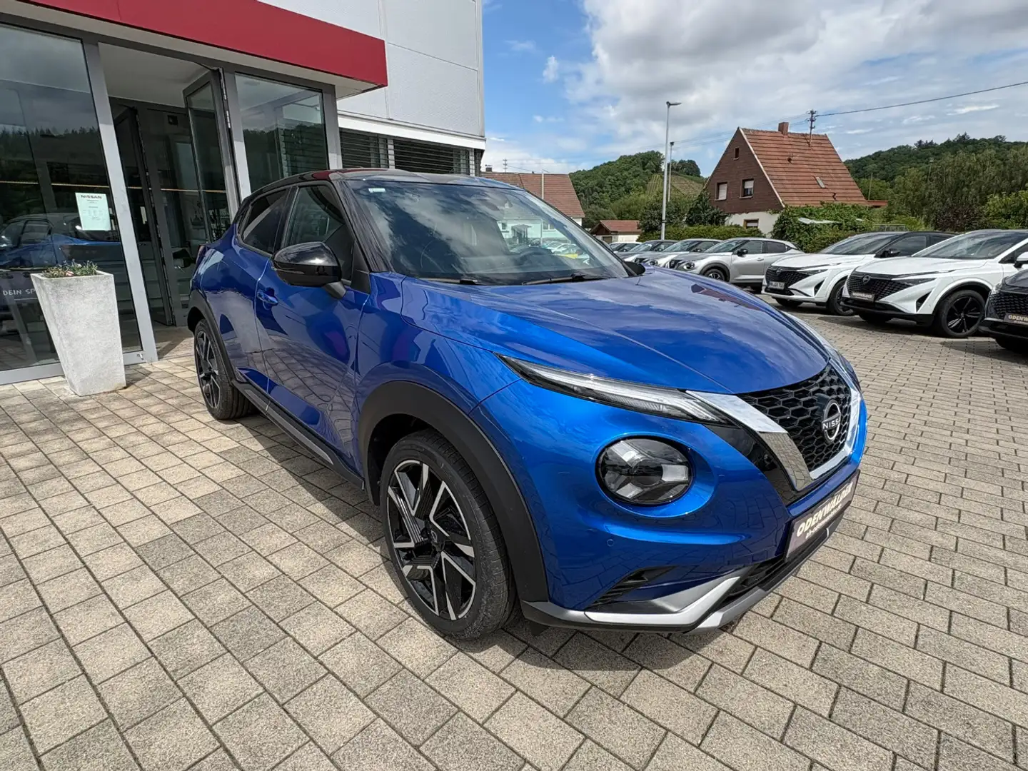 Nissan Juke 1.0 DIG-T N-Design ACC+LED+SHZ+Winterp.+360 Blau - 2