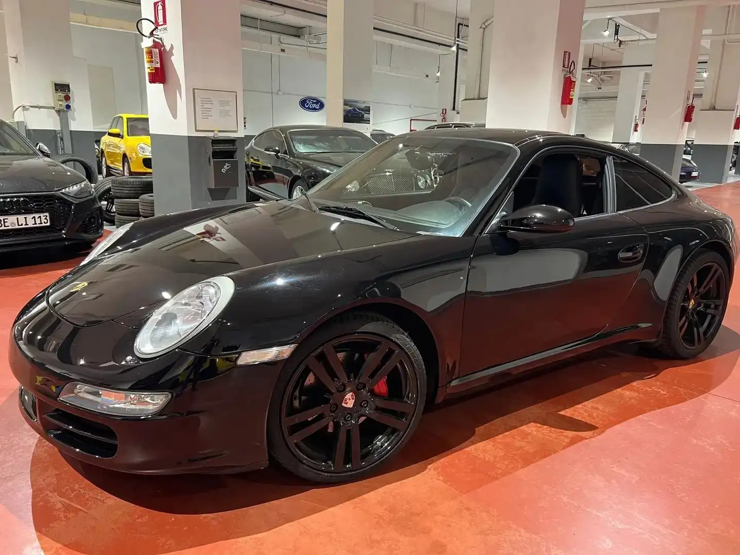 Porsche 997 Coupe 3.6 Carrera 325cv Black Edition SERVICE Nero - 2