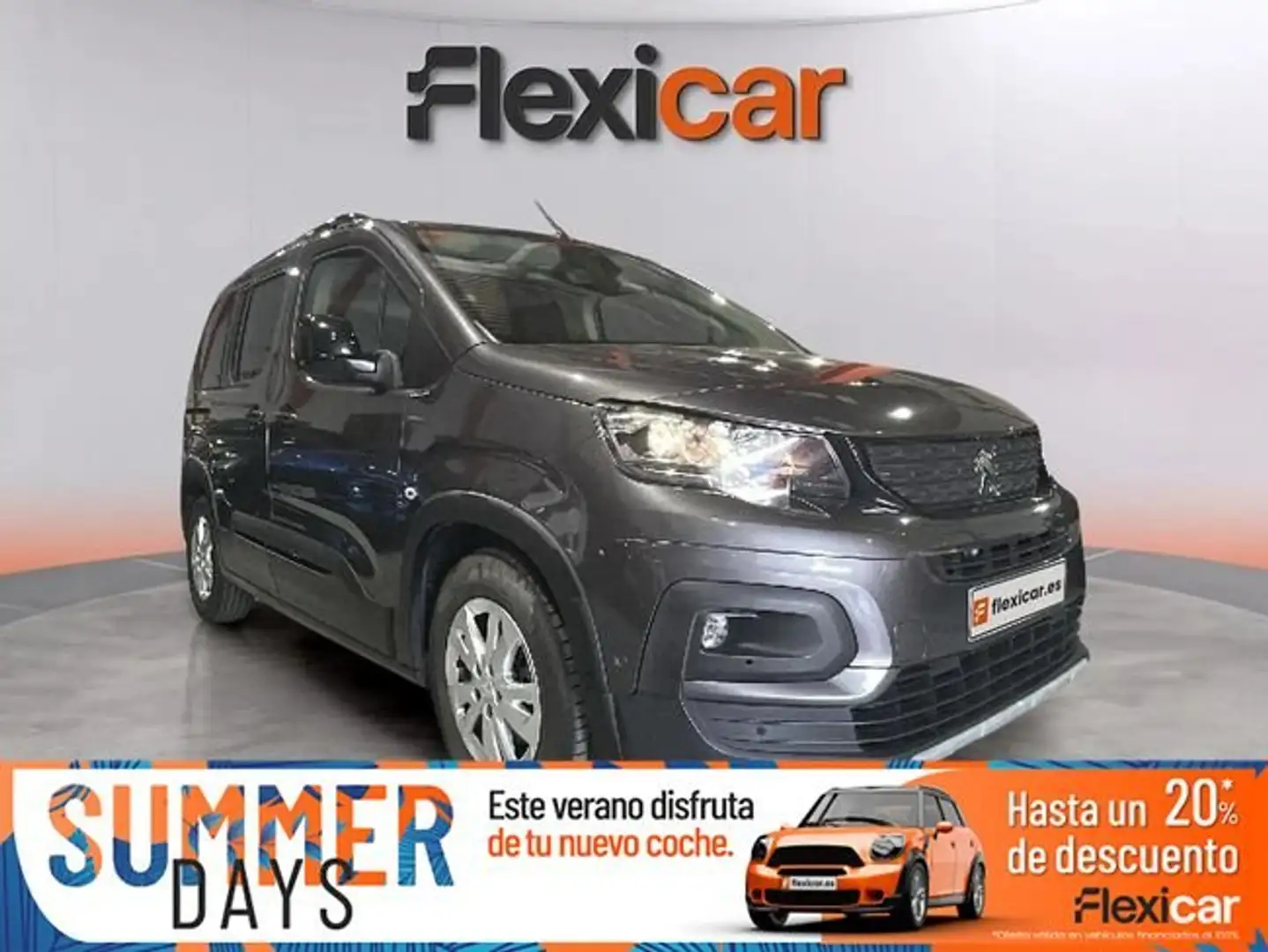 Peugeot Rifter GT+Line+Standard+BlueHDi+96kW Gris - 1