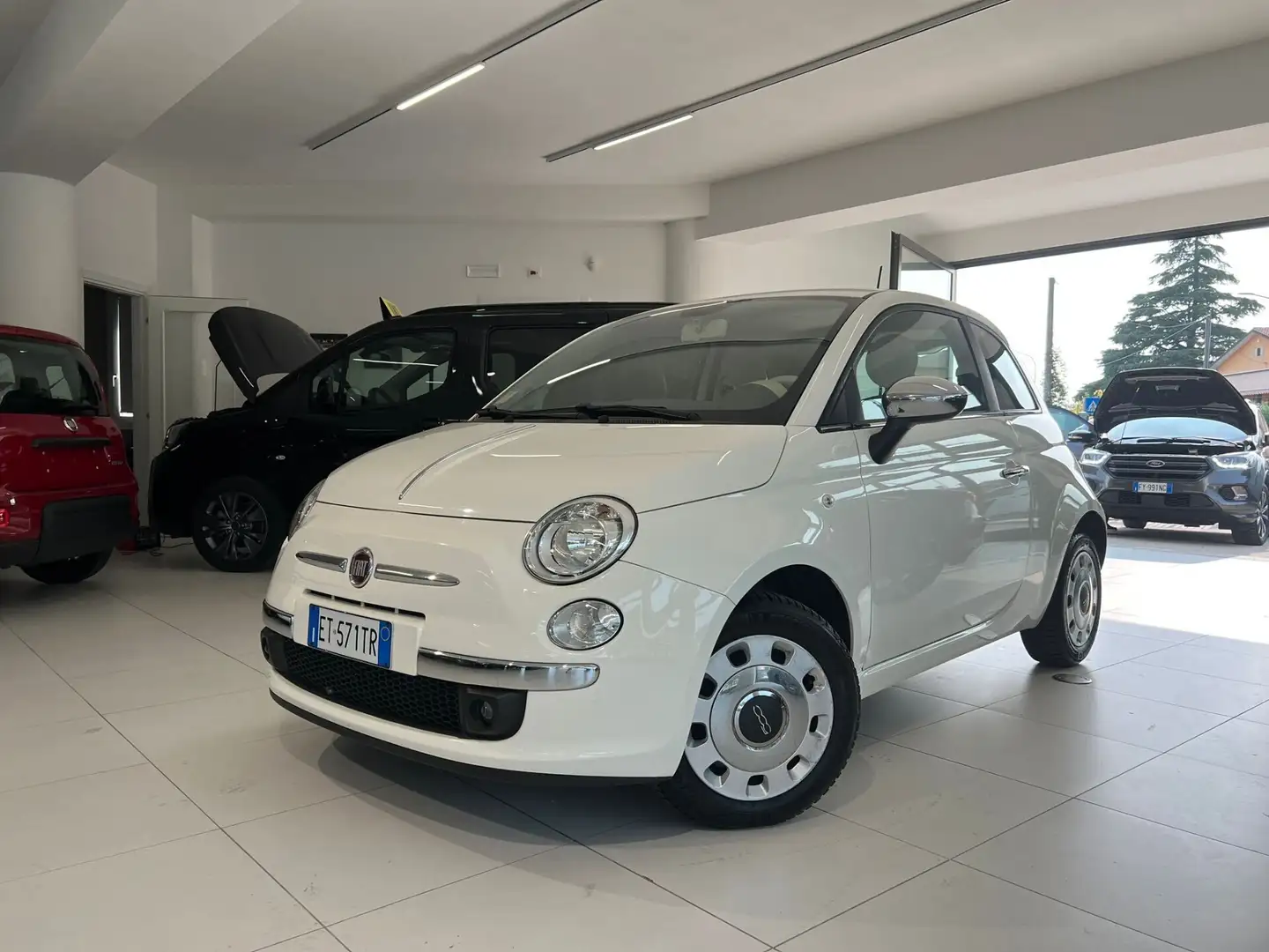 Fiat 500 1.2 Pop Blanc - 2