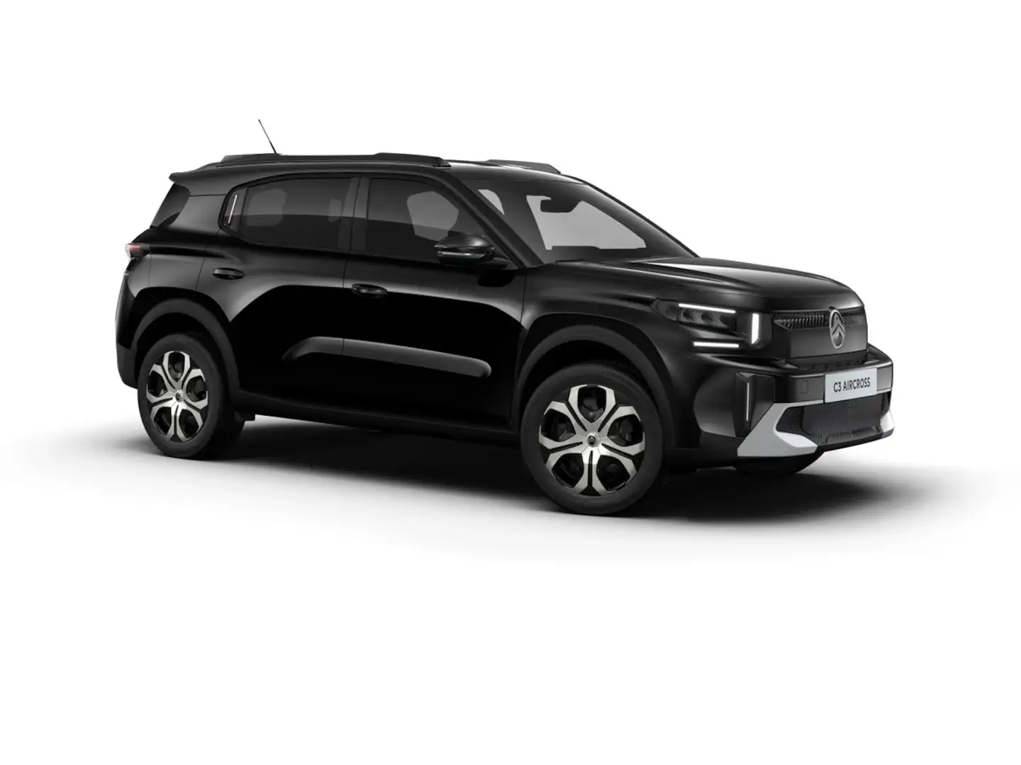 Citroen C3 Aircross Plus Turbo 100 LED Kamera Klimaautomatik Sicherhei Schwarz - 2