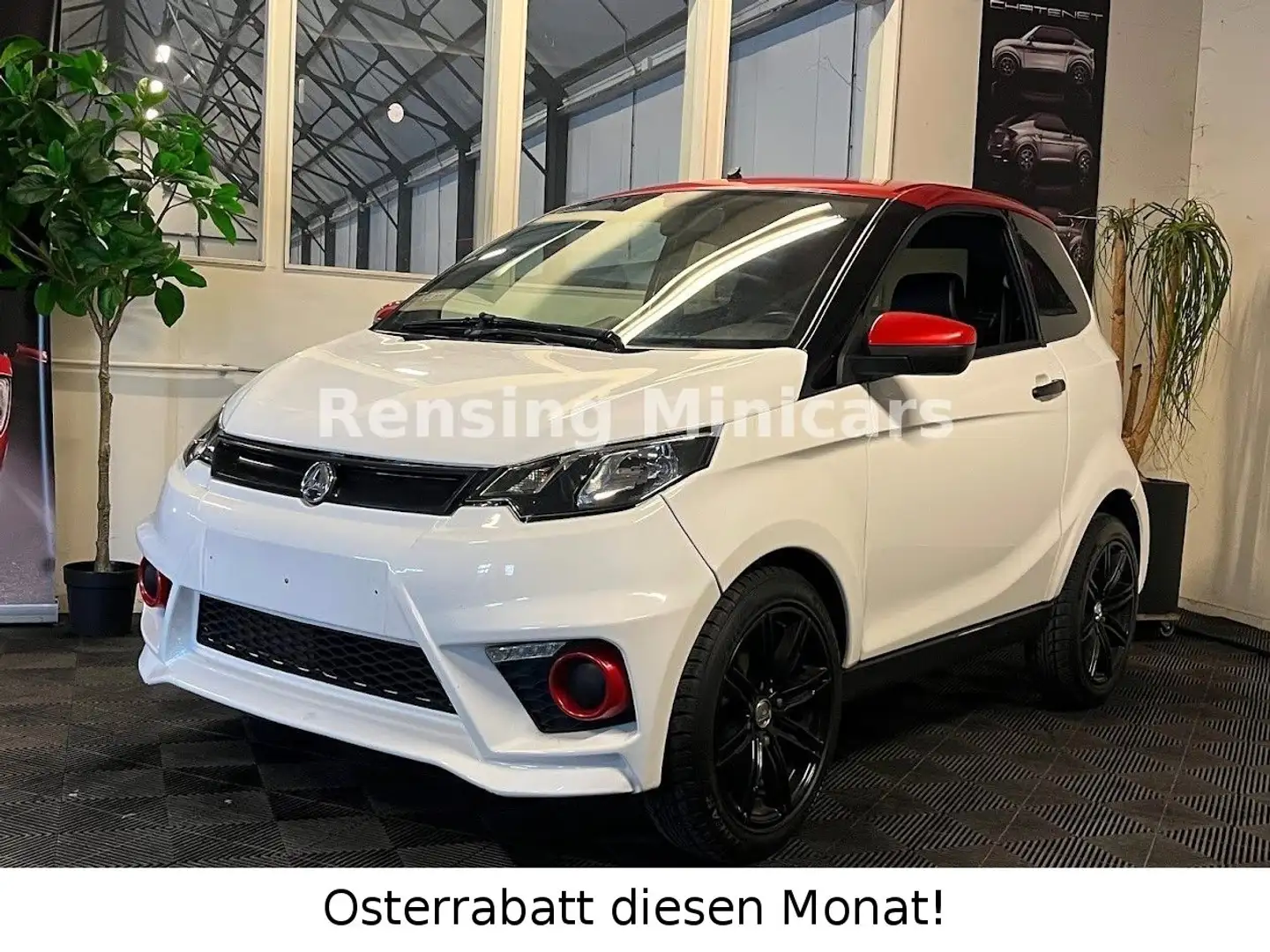 Aixam City SPORT GTO 8 PS Mopedauto Microcar 45 KM Bílá - 2