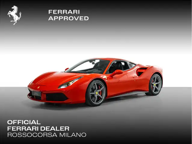 2016 Ferrari 488 in Red for sale