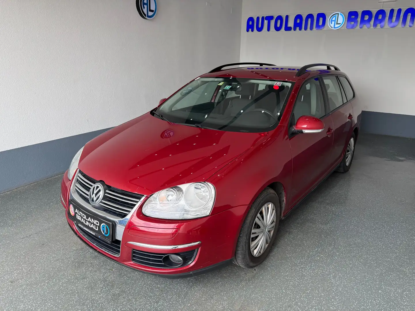 Volkswagen Golf Variant Trendline 1,9 TDI DPF Rot - 2