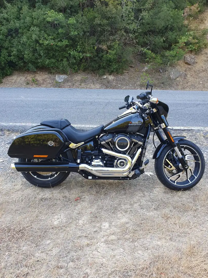 Harley-Davidson Sport Glide pari al nuovo bellissima Czarny - 1