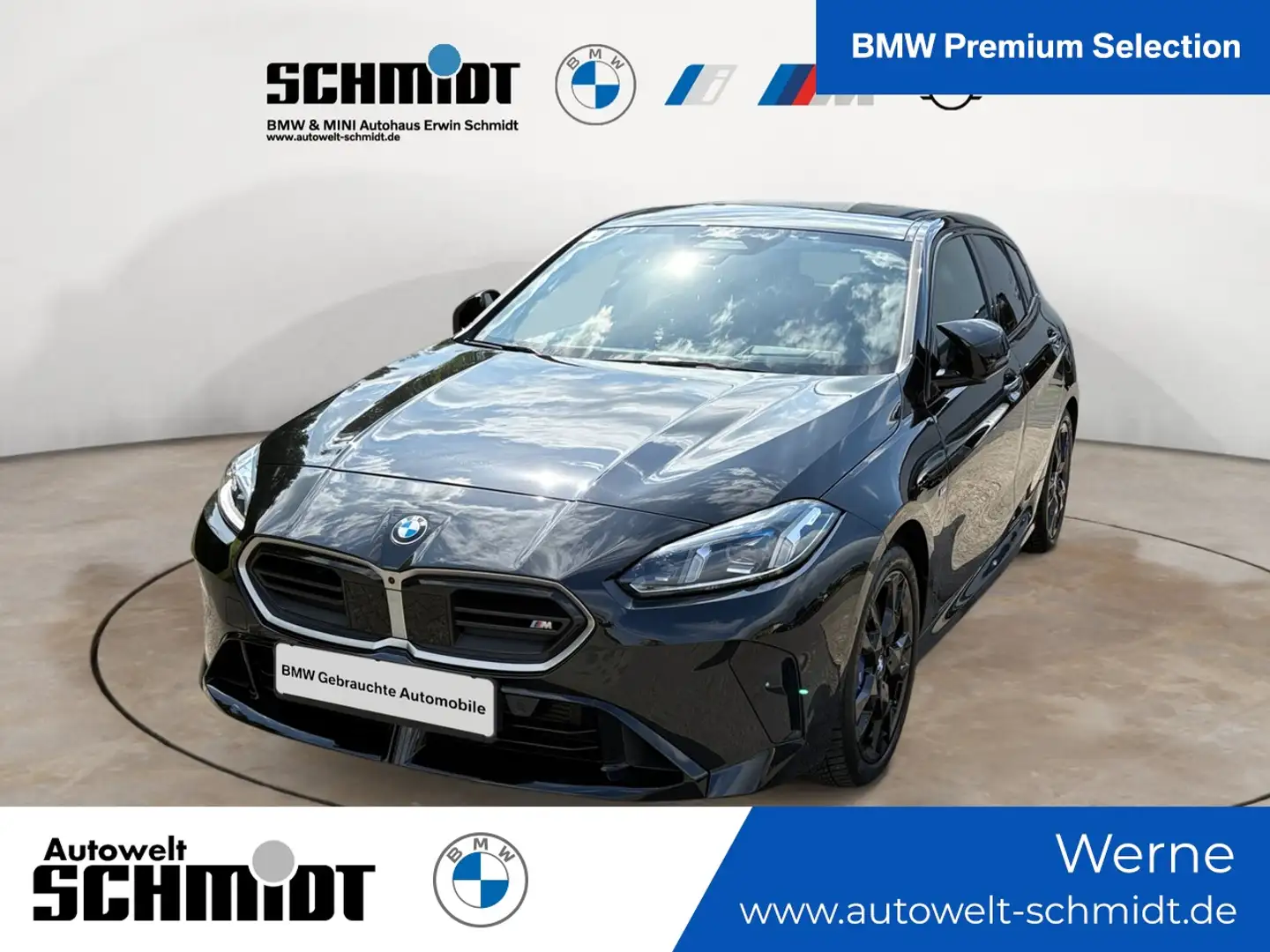BMW 1er M Coupé M135 xDrive / NP= 65.740,- / Anhängerkupplung Czarny - 1