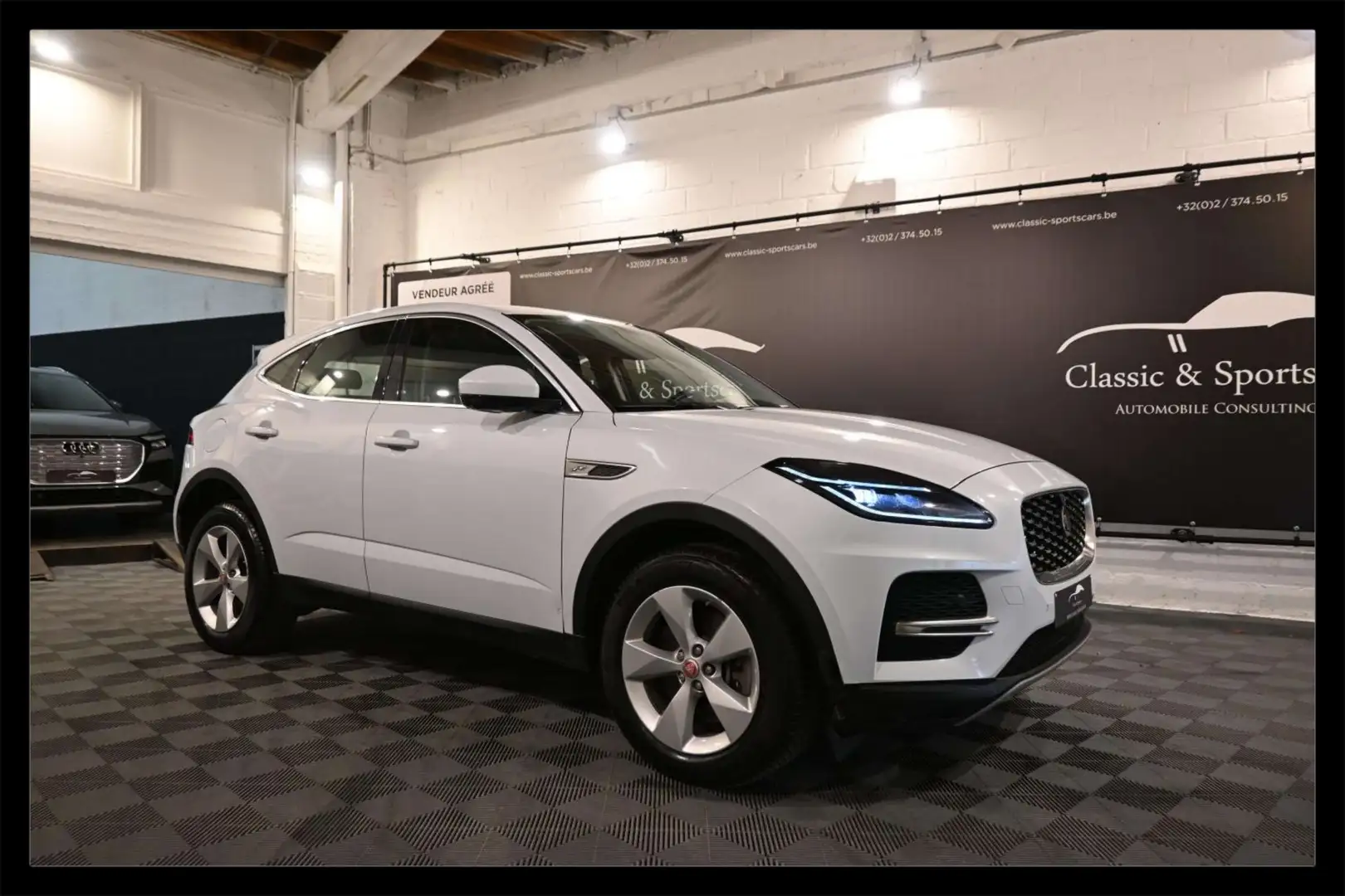Jaguar E-Pace 2.0 D AWD NEW MODEL / CAMERA 360 / DISTRONIC Blanc - 1