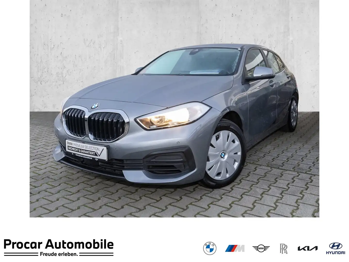 BMW 116 i DAB WLAN Parkassistent Klima Shz Grau - 1
