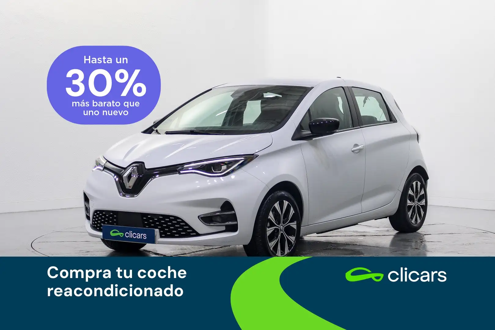 Renault ZOE Evolution 50 R110 80kW Blanco - 1
