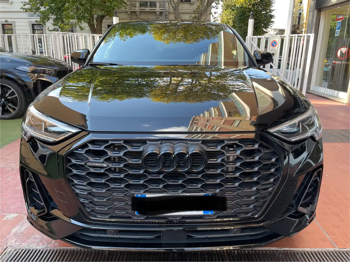 Audi Q3 Sportback 40 2.0 tdi S line quattro 200cv s-tronic Nero - 1