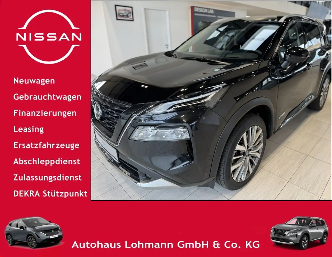 Nissan X-Trail 1.5 VC-T e-POWER e-4ORCE Tekna+ 20 Zoll Schwarz - 1