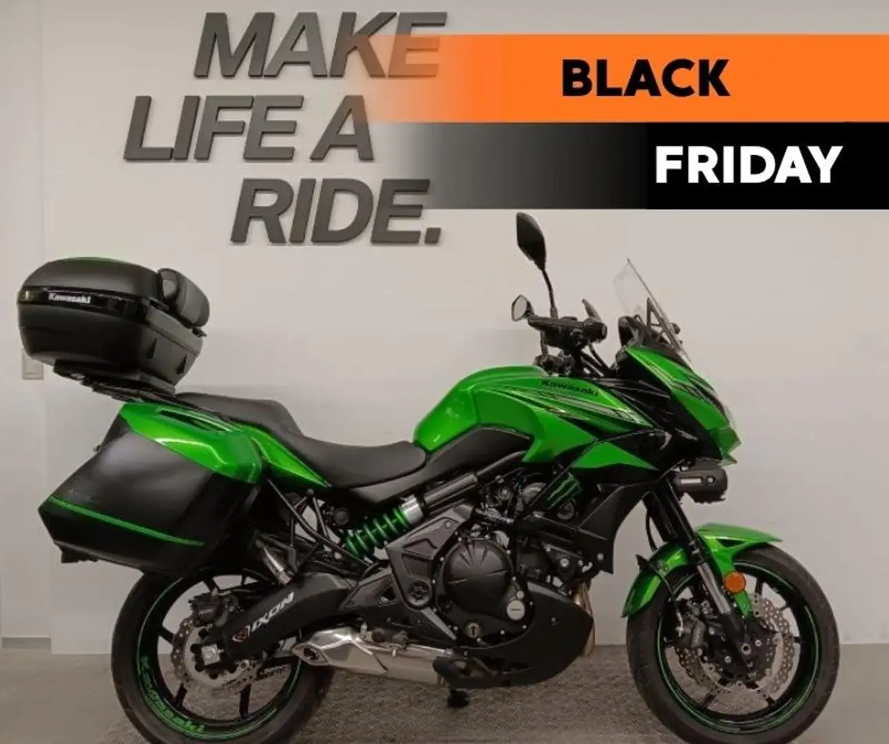 Kawasaki Versys 650 Gran Tourer Vert - 1