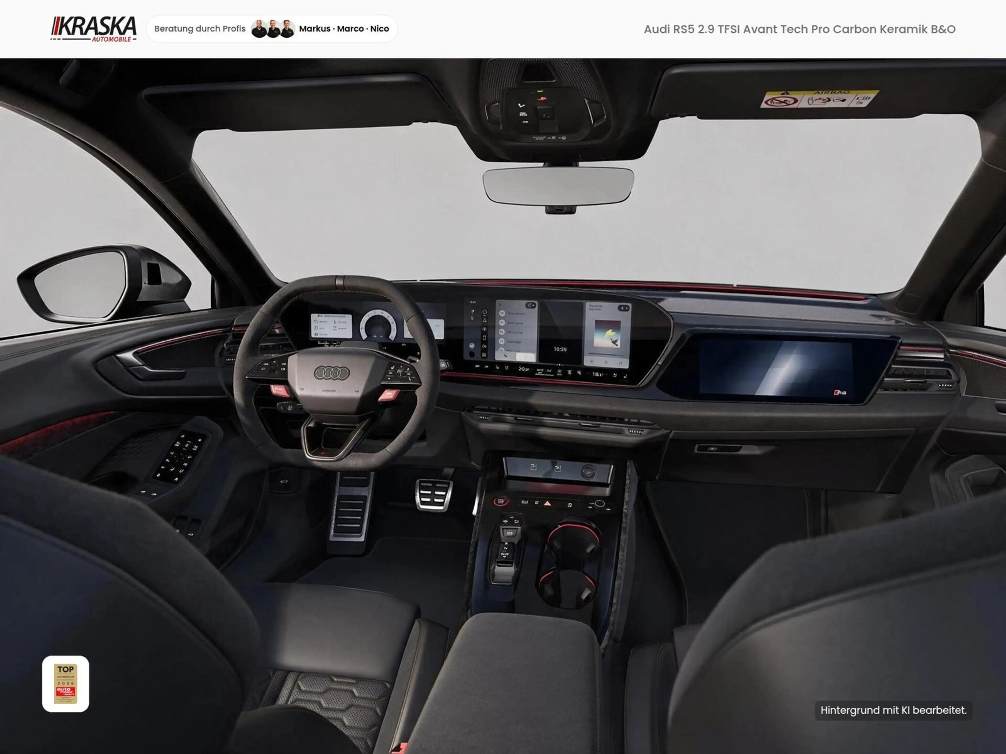 Audi RS5 2.9 TFSI Avant Tech Pro Carbon Keramik B&O — photo 5