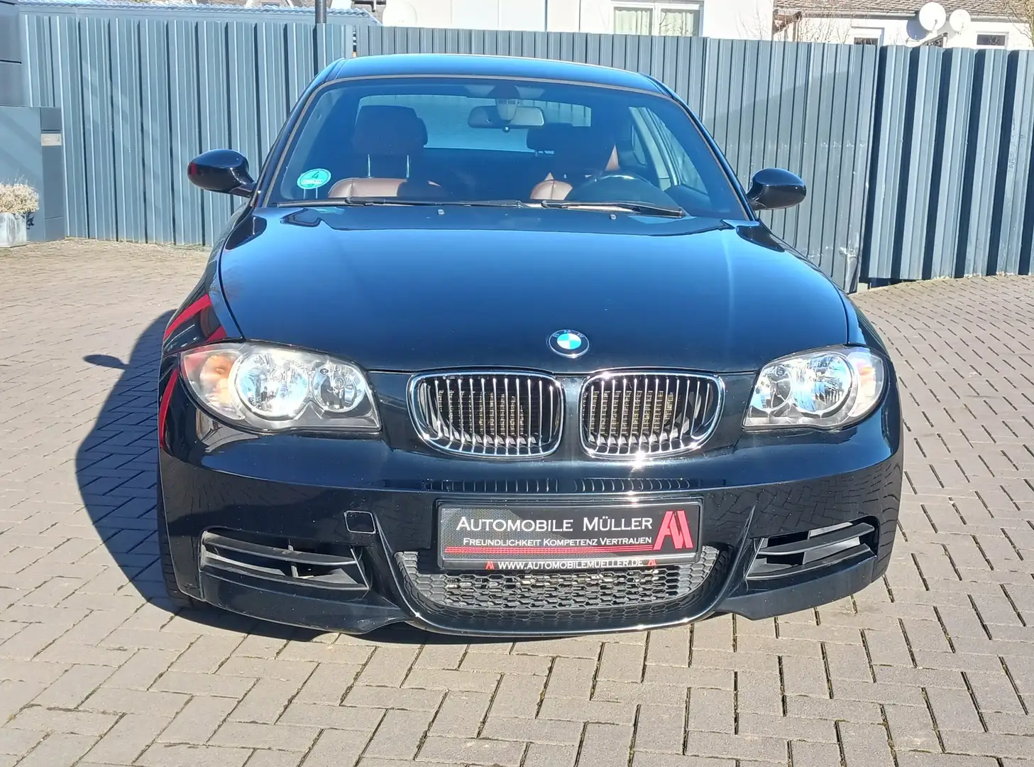 BMW 135 M Paket*Leder*370PS eingetragen!450PS mgl.*offen Schwarz - 2