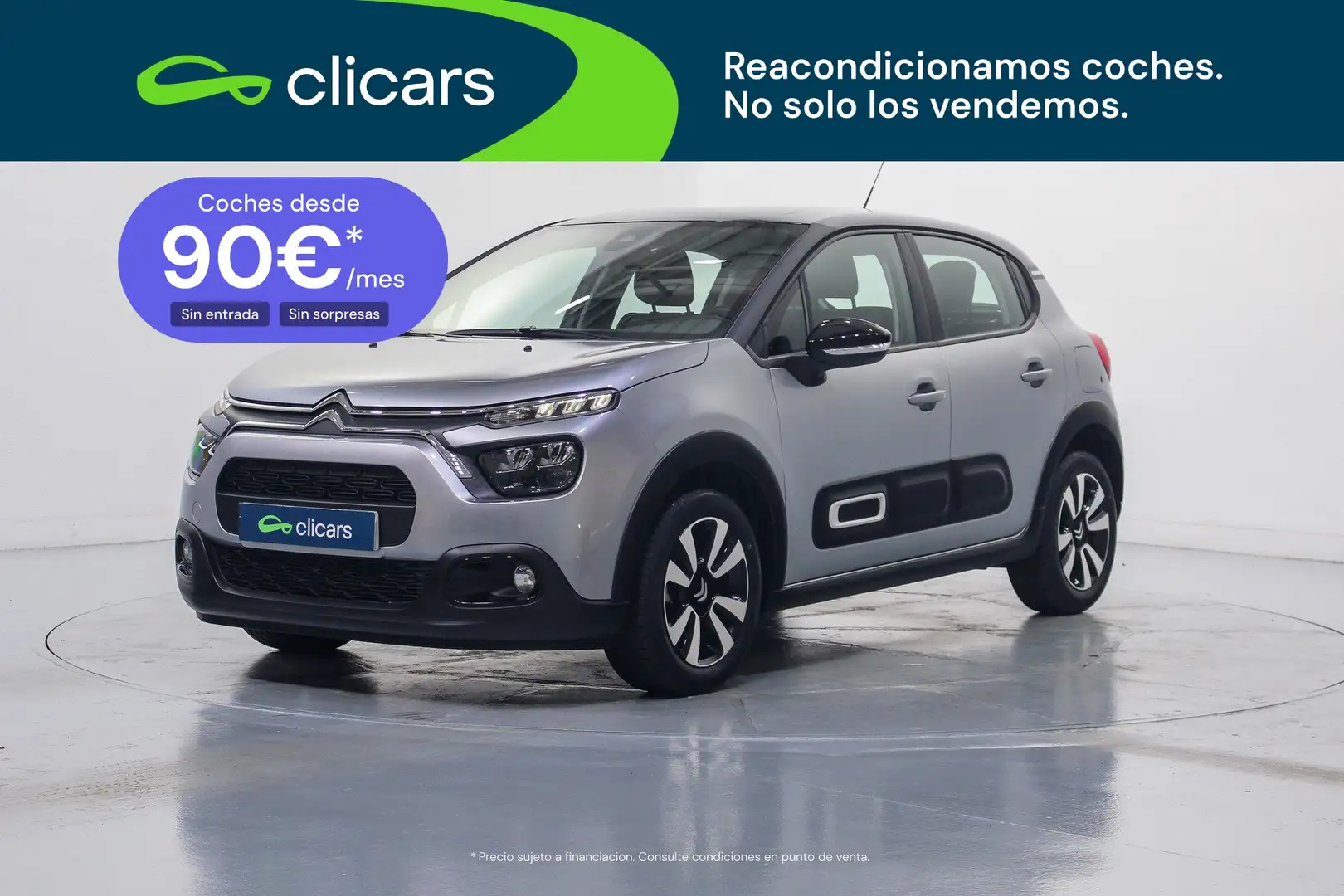 Citroen C3 1.2 PureTech S&S Feel Pack 83 Gris - 1
