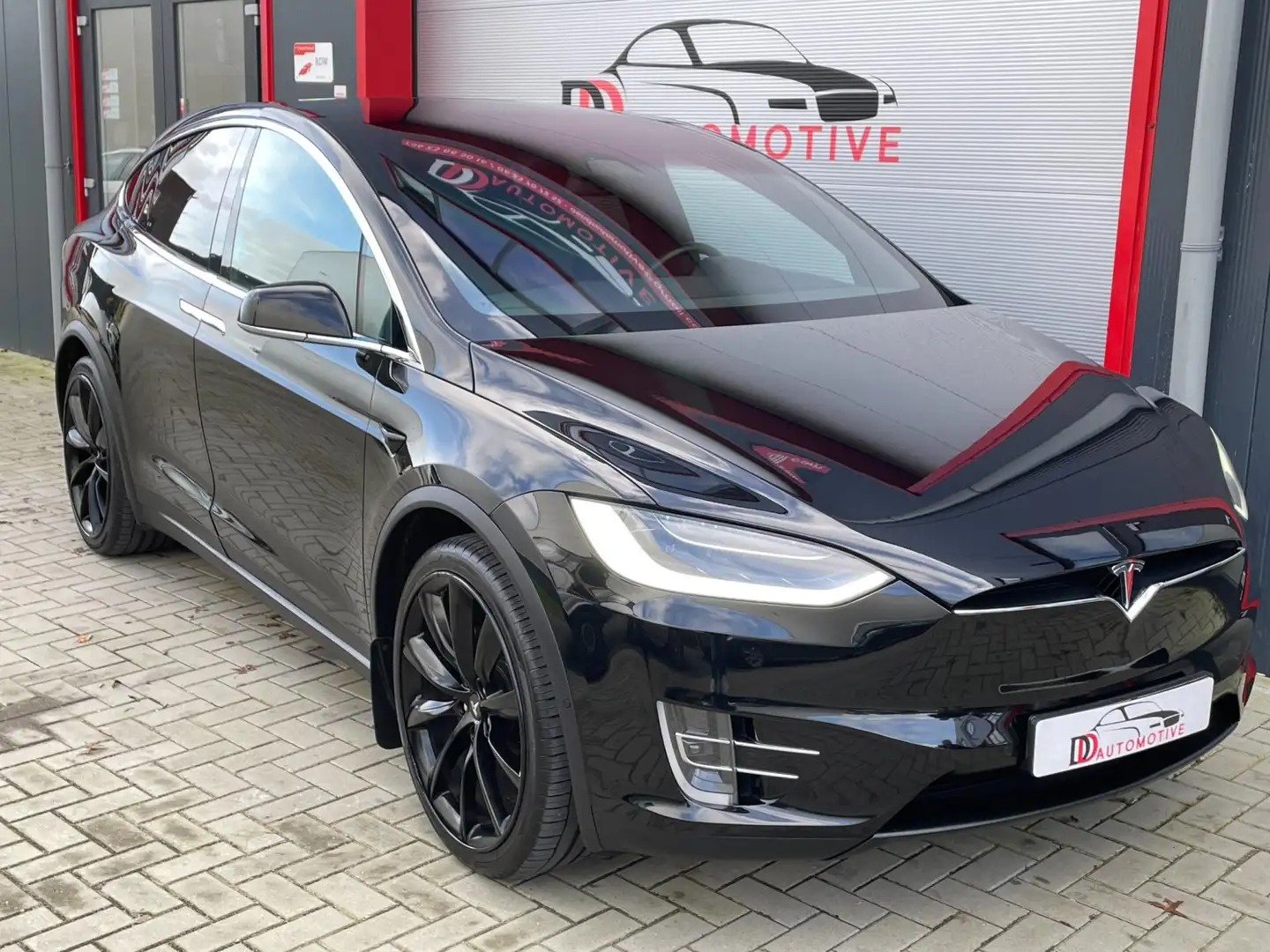 Tesla Model X 75D Base 6p. FREE-SUPERCHARGER/LEER/CAMERA Noir - 2