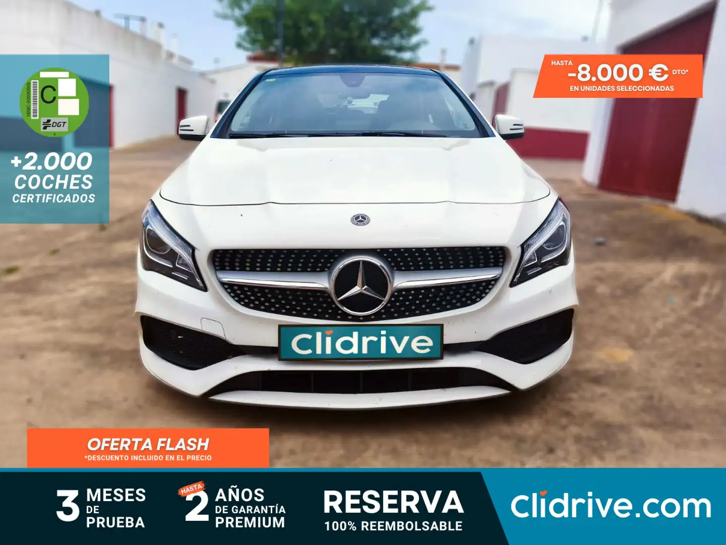 Mercedes-Benz CLA 200 d Blanco - 1