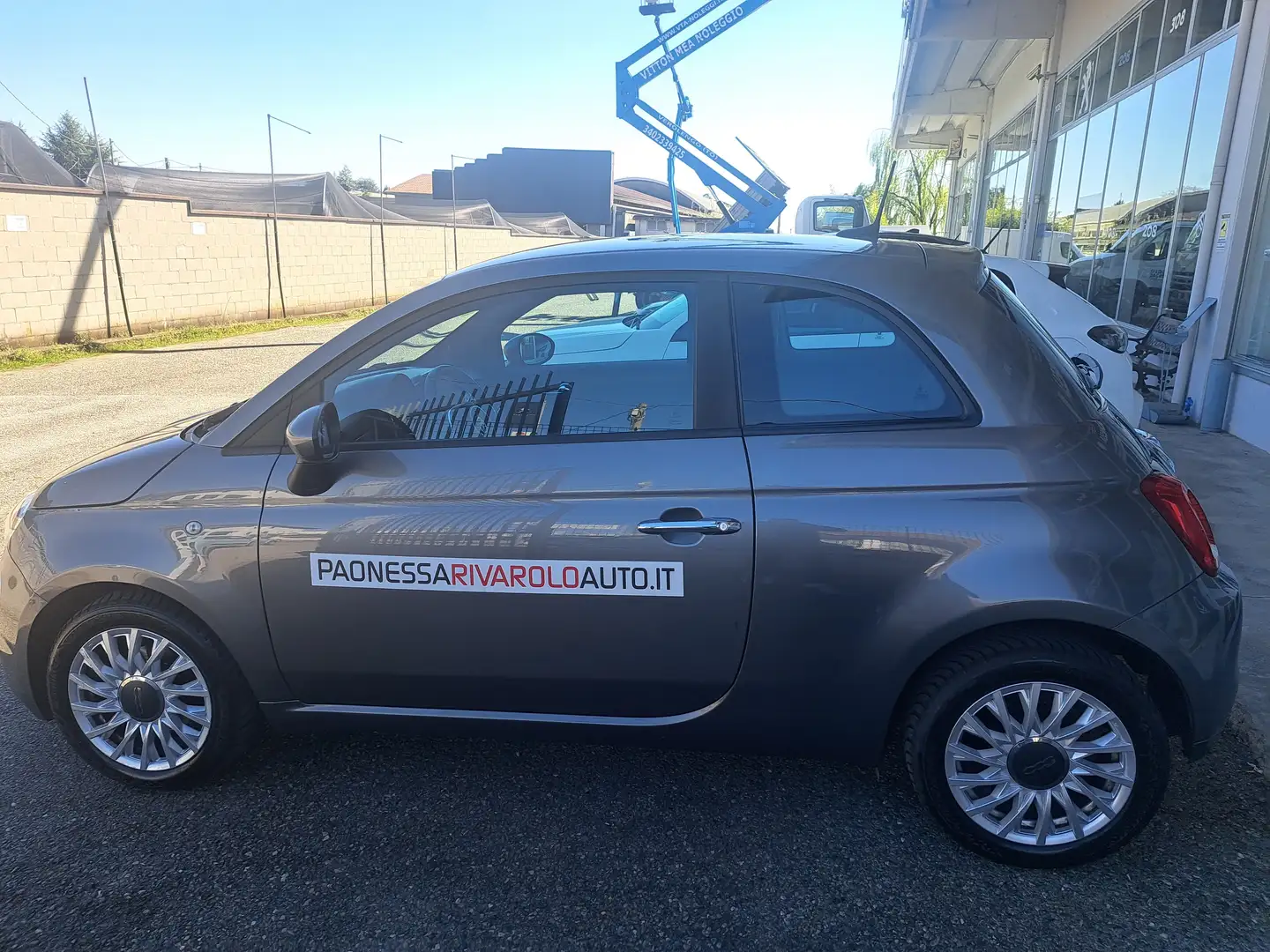 Fiat 500 HYBRID 70 CV NEOPATENTATI NO OBBLIGO FINANZIARIO!! Grijs - 2