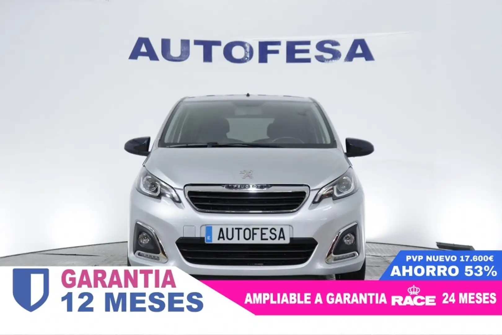 Peugeot 108 1.2 82 COLLECTION 5P # BLUETOOTH Gris - 2