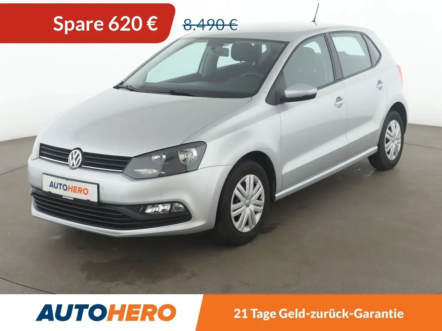 Volkswagen Polo 1.0 Trendline*TEMPO*PDC*KLIMA Gris - 1