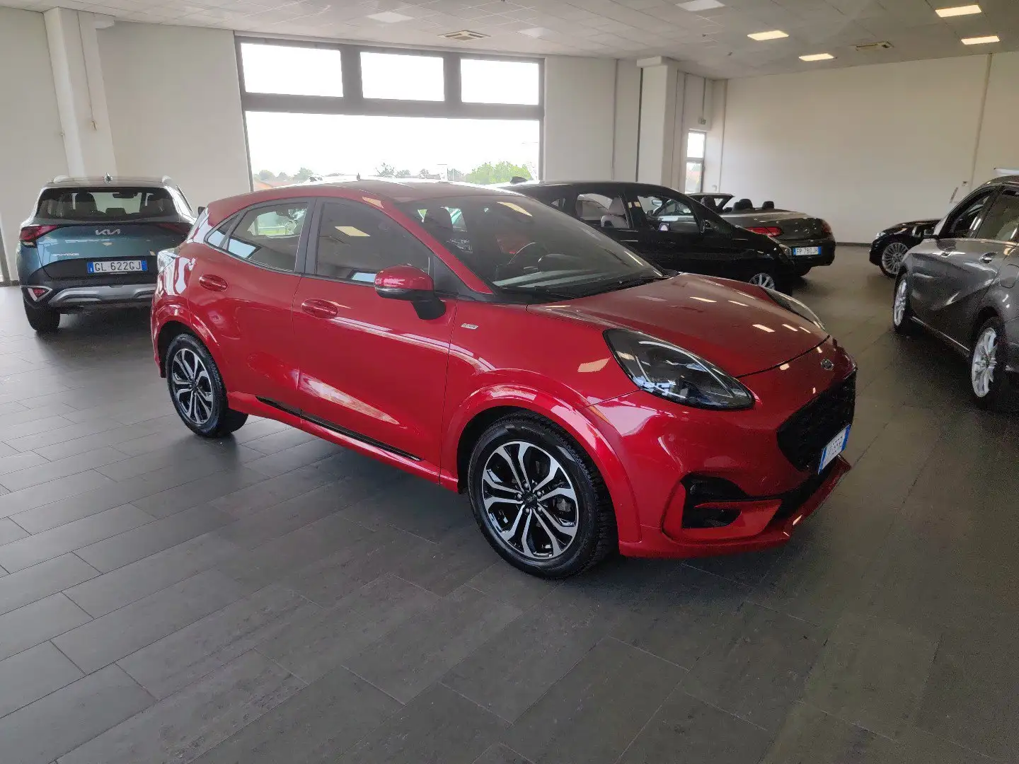 Ford Puma 1.0 EcoBoost Hybrid 125cv ST-Line Navi Cruise LED Червоний - 2