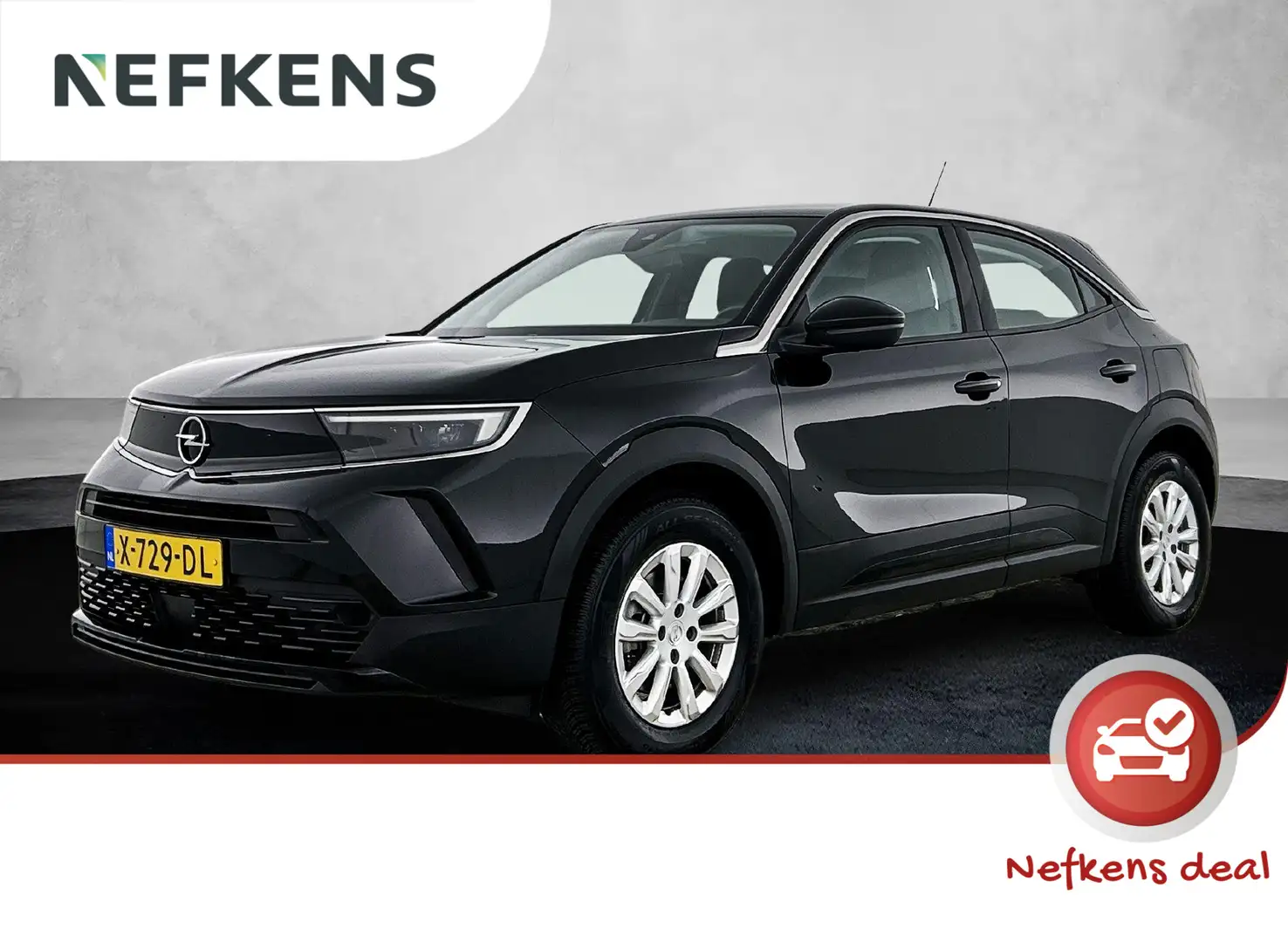 Opel Mokka Level 2 50kWh 136pk AUtomaat | 1ste eigenaar | 3 F Zwart - 1