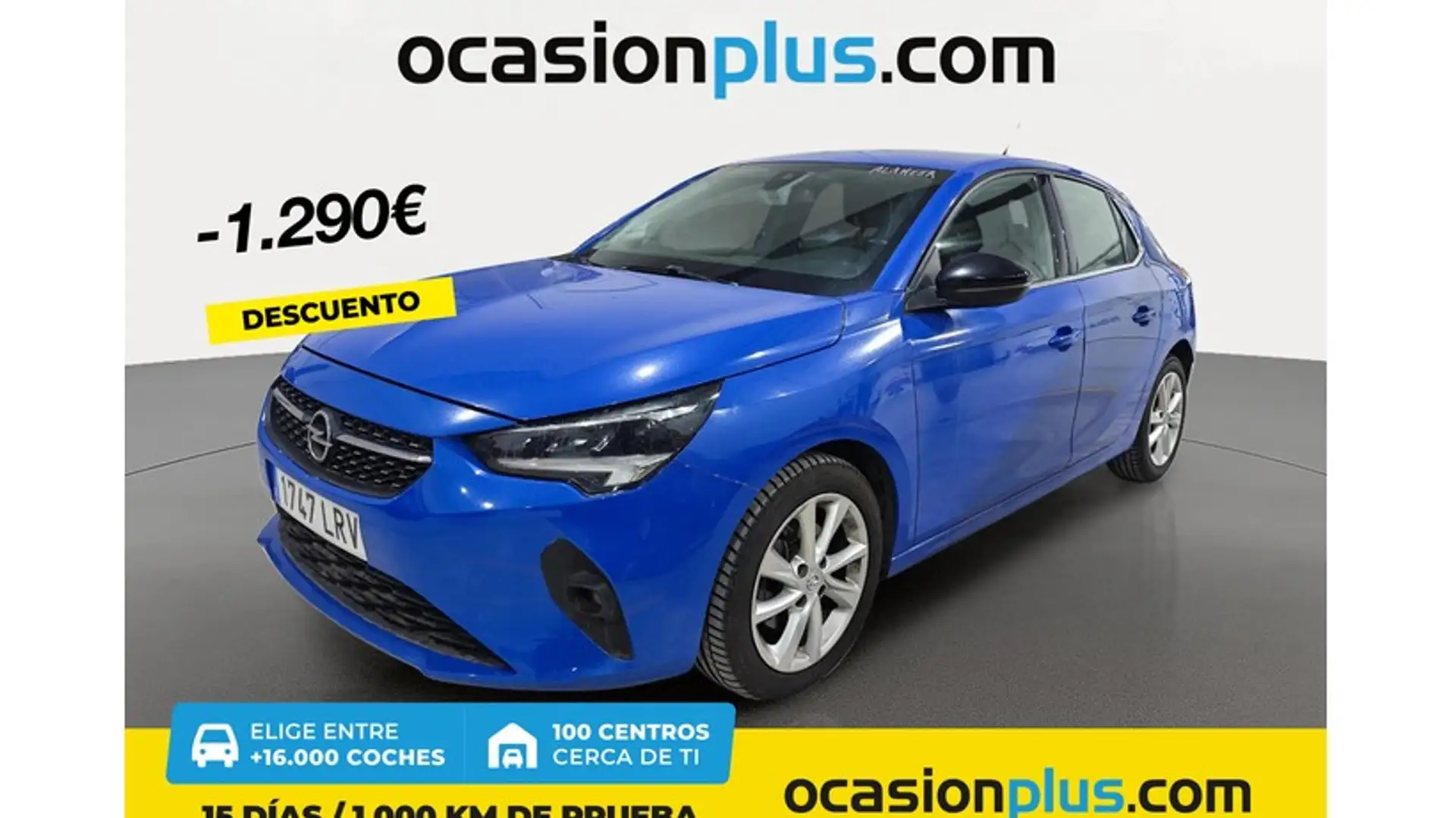 Opel Corsa 1.2T XHT S/S Elegance AT8 100 Blau - 1