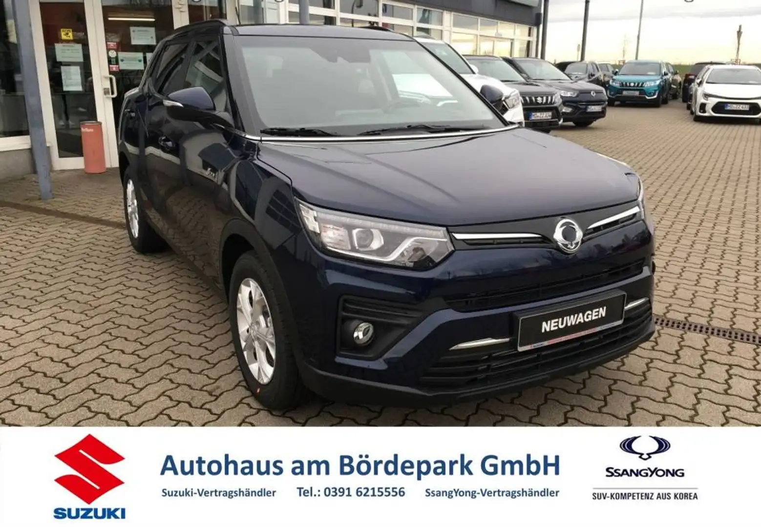 KGM Tivoli 1.2 T-GDi Quartz Leder Lenkradheizung Blu/Azzurro - 1