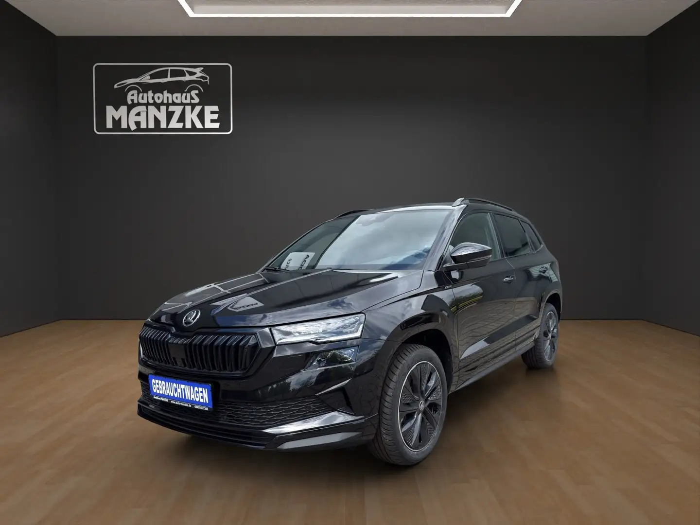 Skoda Karoq 1.5TSI Sportline / AHK / Navi / Ladeboden Negru - 1