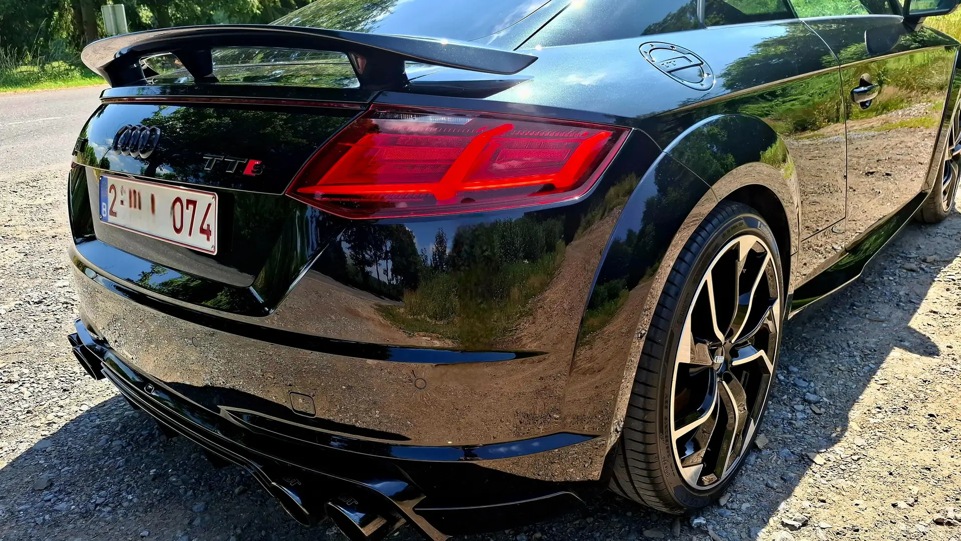 Audi TTS ABT 400 Ch 2.0 TFSI Quattro S tronic Zwart - 2