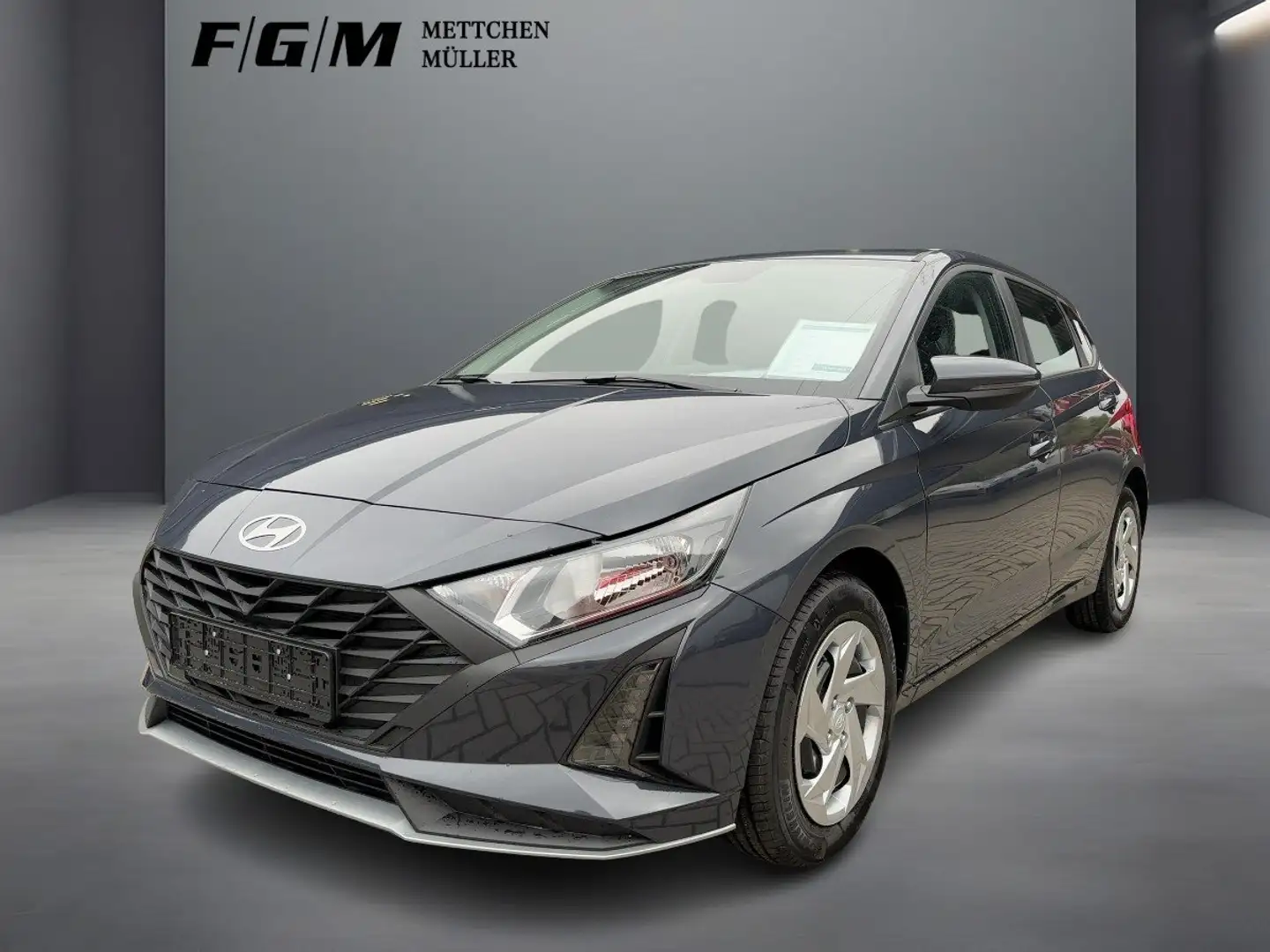 Hyundai i20 1.2 Select CarPlay|Kam|Navi|Facelift|PDC Gris - 1