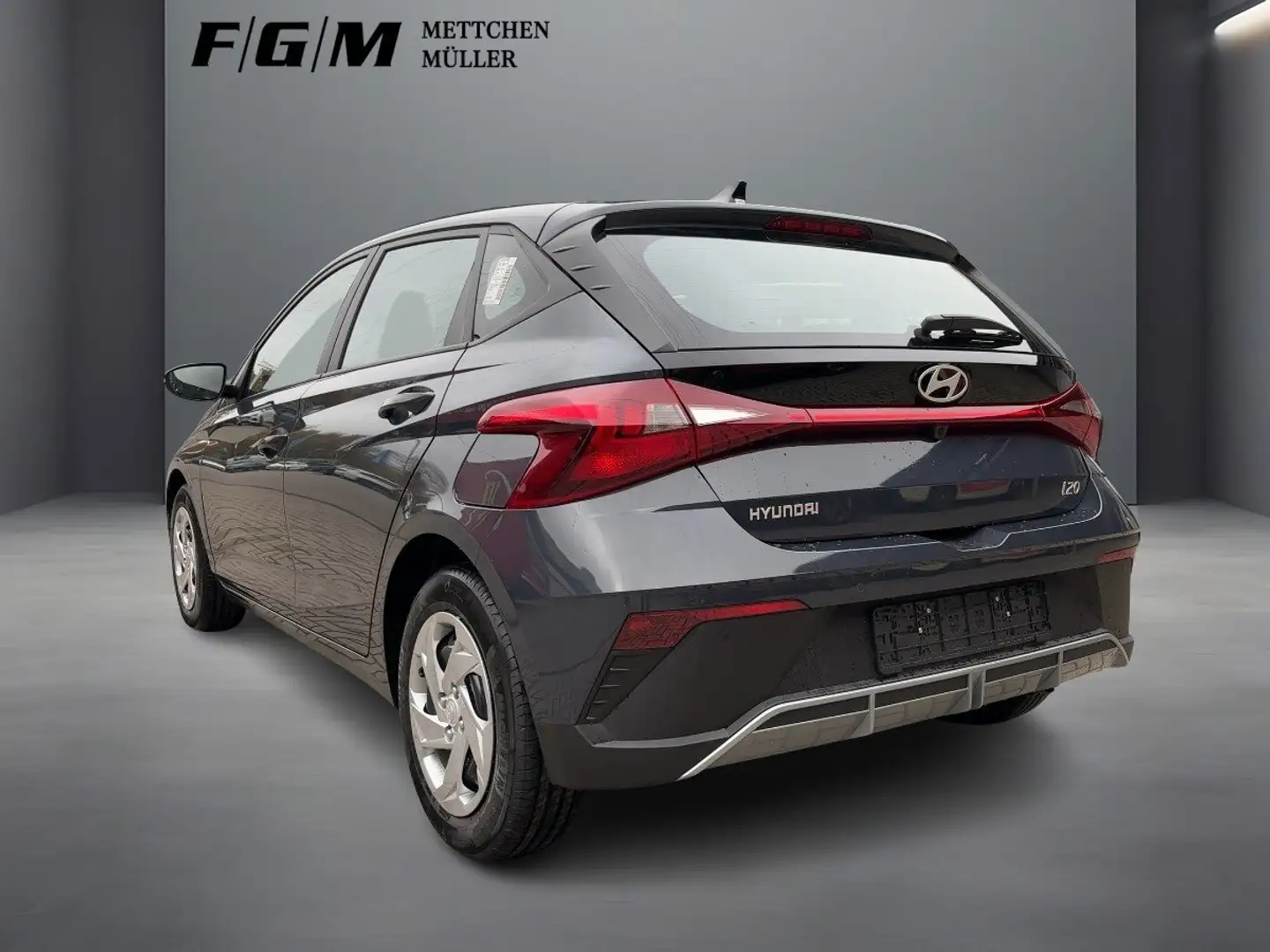 Hyundai i20 1.2 Select CarPlay|Kam|Navi|Facelift|PDC Gris - 2