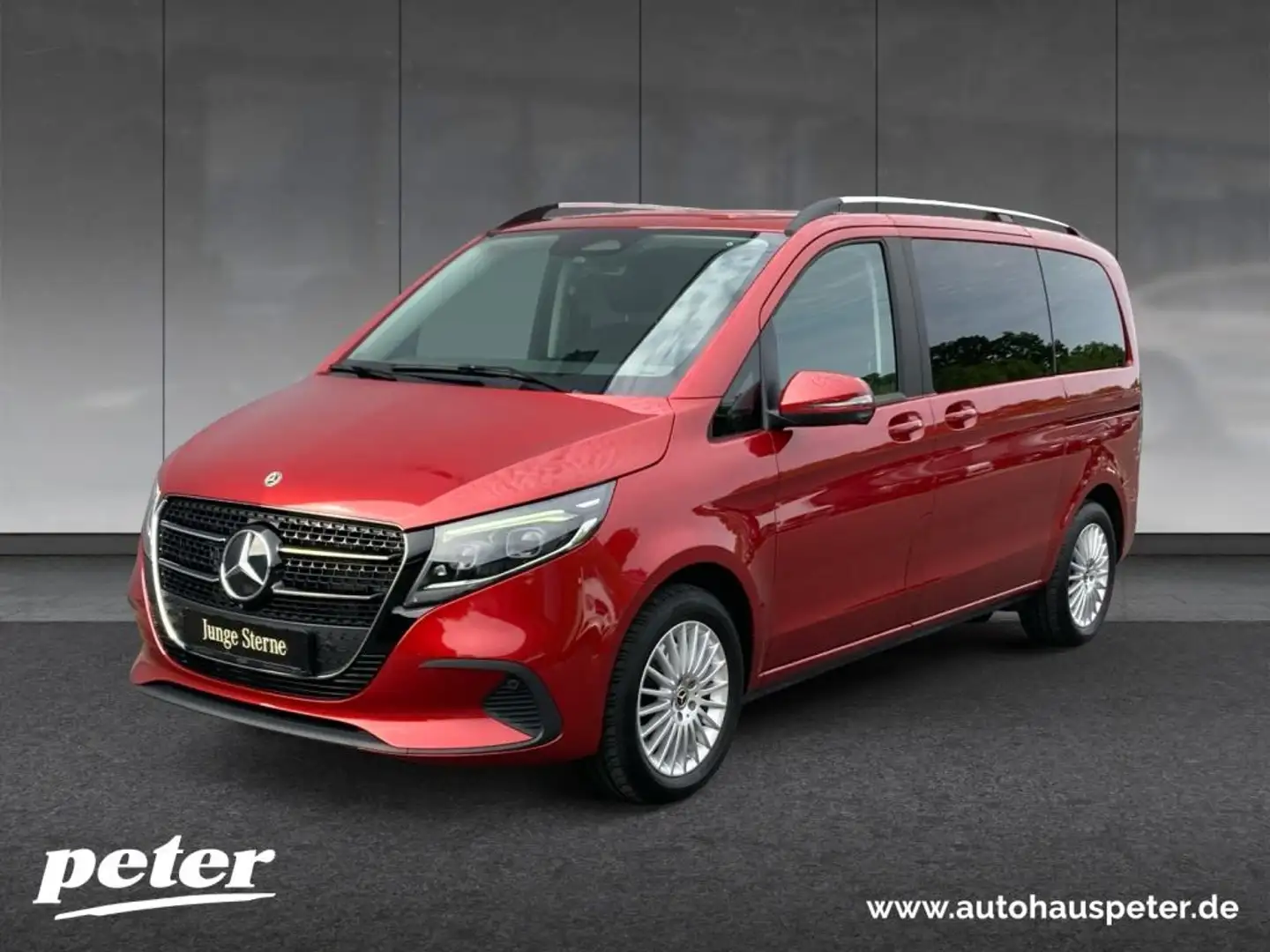 Mercedes-Benz V 250 d 4MATIC STYLE Kompakt 360°/MultiBeam Rot - 1