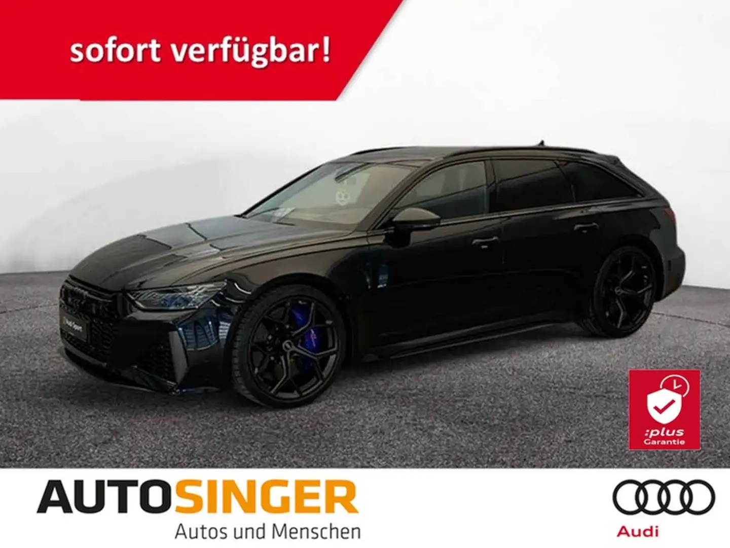Audi RS6 RS 6 Perf. CARB*ALLRADL*ABGAS*KERAMIK*5.J-Gar* Schwarz - 1