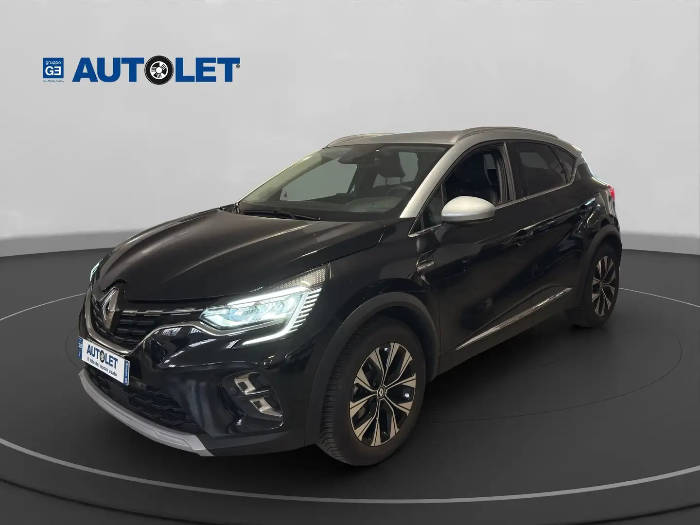 Renault Captur Captur II1.6 E-Tech hybrid Techno FastT 145cv auto Zwart - 1