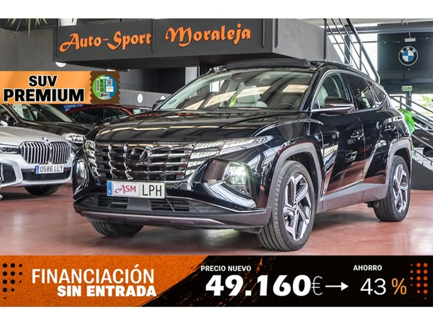 Hyundai TUCSON 1.6 TGDI HEV Style 4x4 AT Black - 1