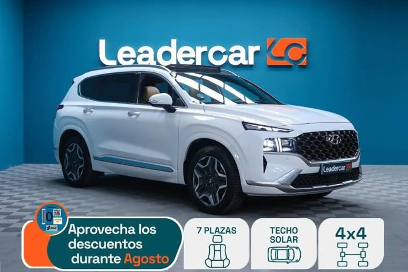 Hyundai SANTA FE 1.6 TGDi HEV Style Auto 4x4 Blanco - 1