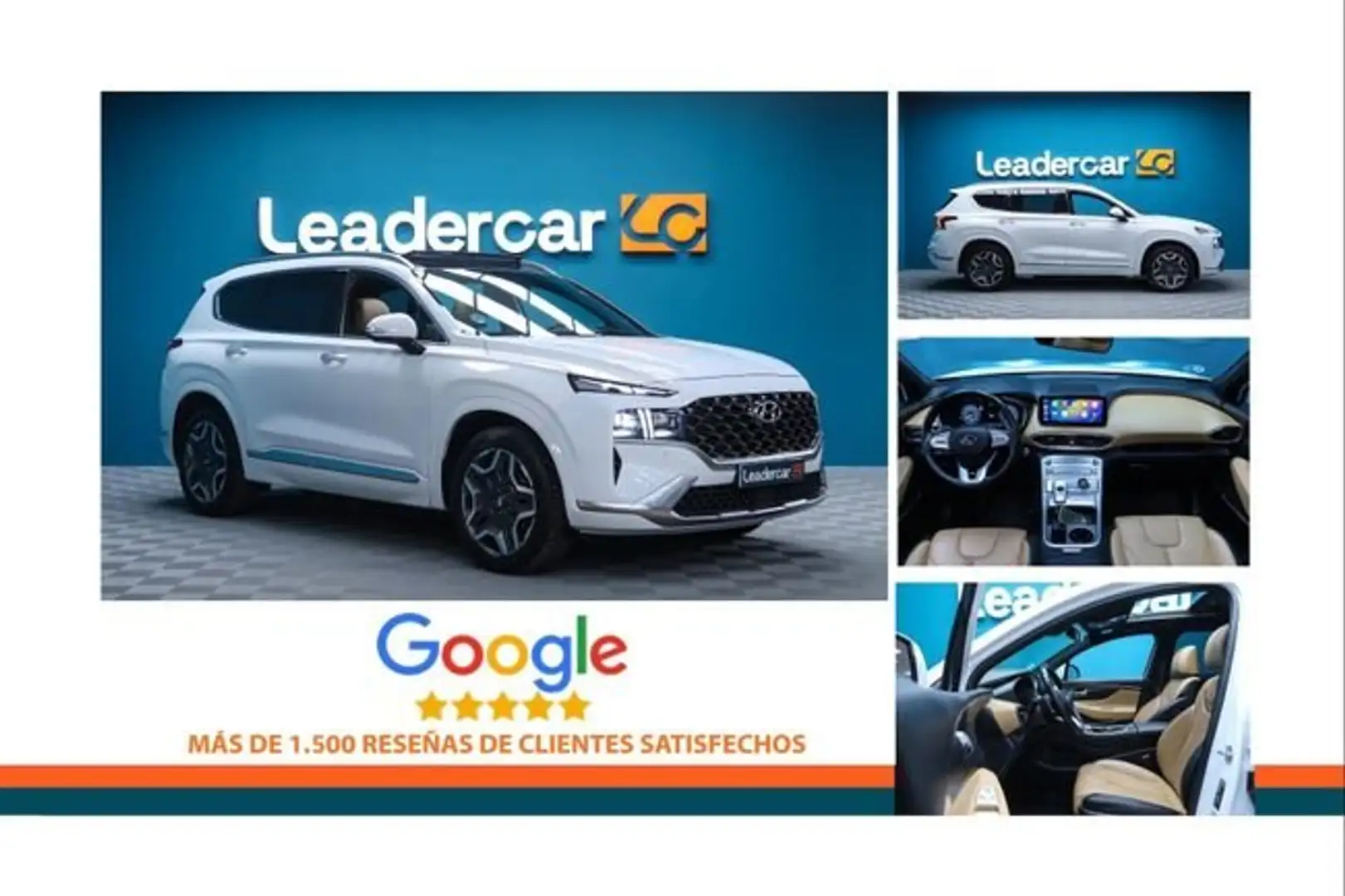 Hyundai SANTA FE 1.6 TGDi HEV Style Auto 4x4 Blanco - 2