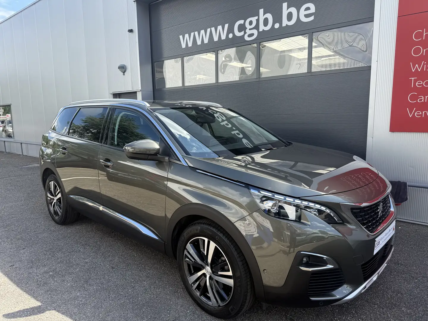 Peugeot 5008 1.2PureTech 130pk 5PL ALLURE camera voor+ach Gris - 1