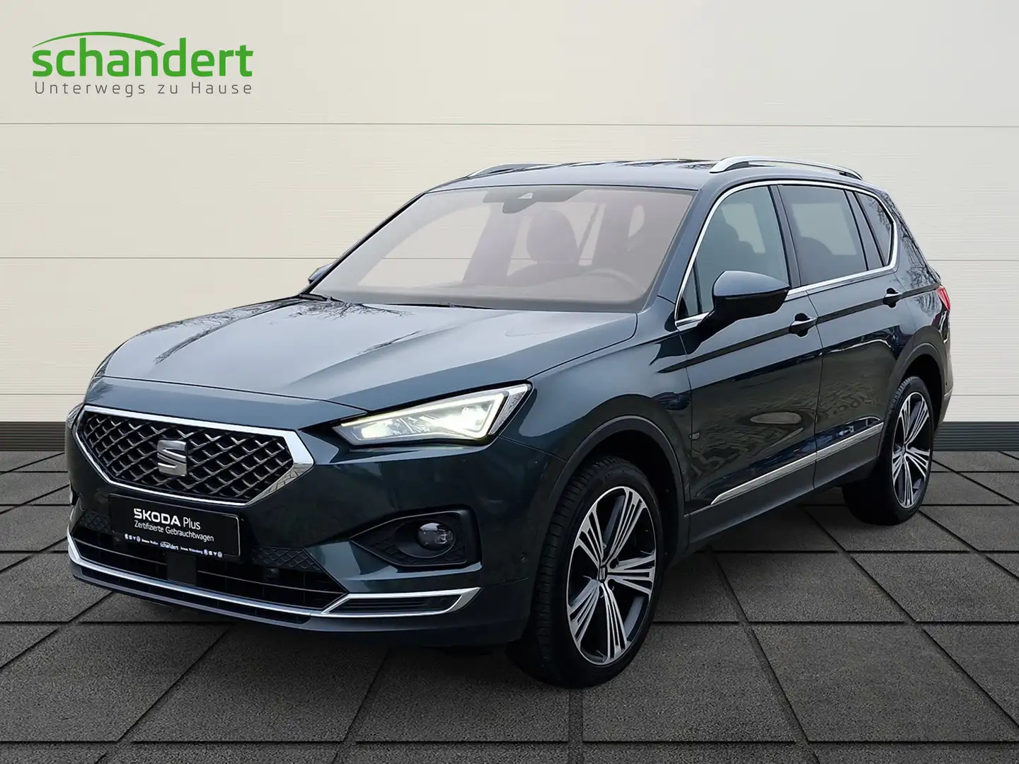 SEAT Tarraco 1.5 TSI Xcellence LED Navi AHK Klimaautomatik Grün - 1